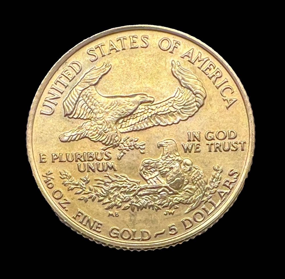 American Gold Eagle 1/10 oz  coin collectible - Main Image 2