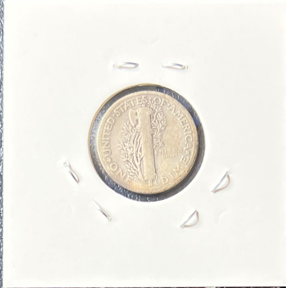 1924 Mercury Dime  coin collectible - Main Image 2