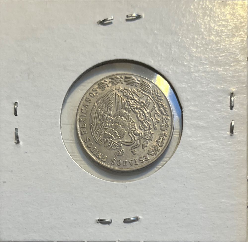 Mexican 1976 Mo 20 Centavos (Mom’s Collection)  coin collectible - Main Image 2