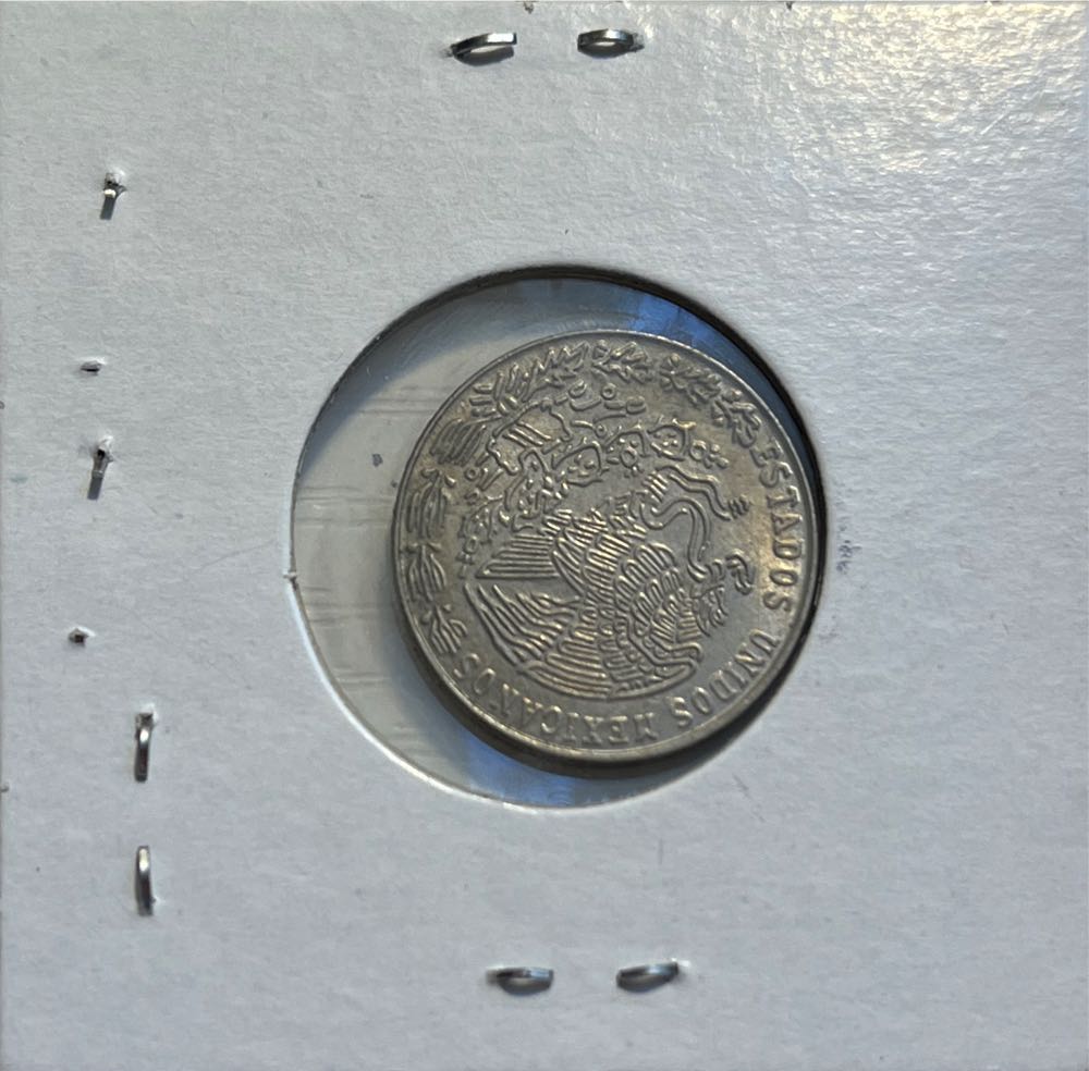 Mexican 1979 Mo 20 Centavos (Mom’s Collection)  coin collectible - Main Image 2