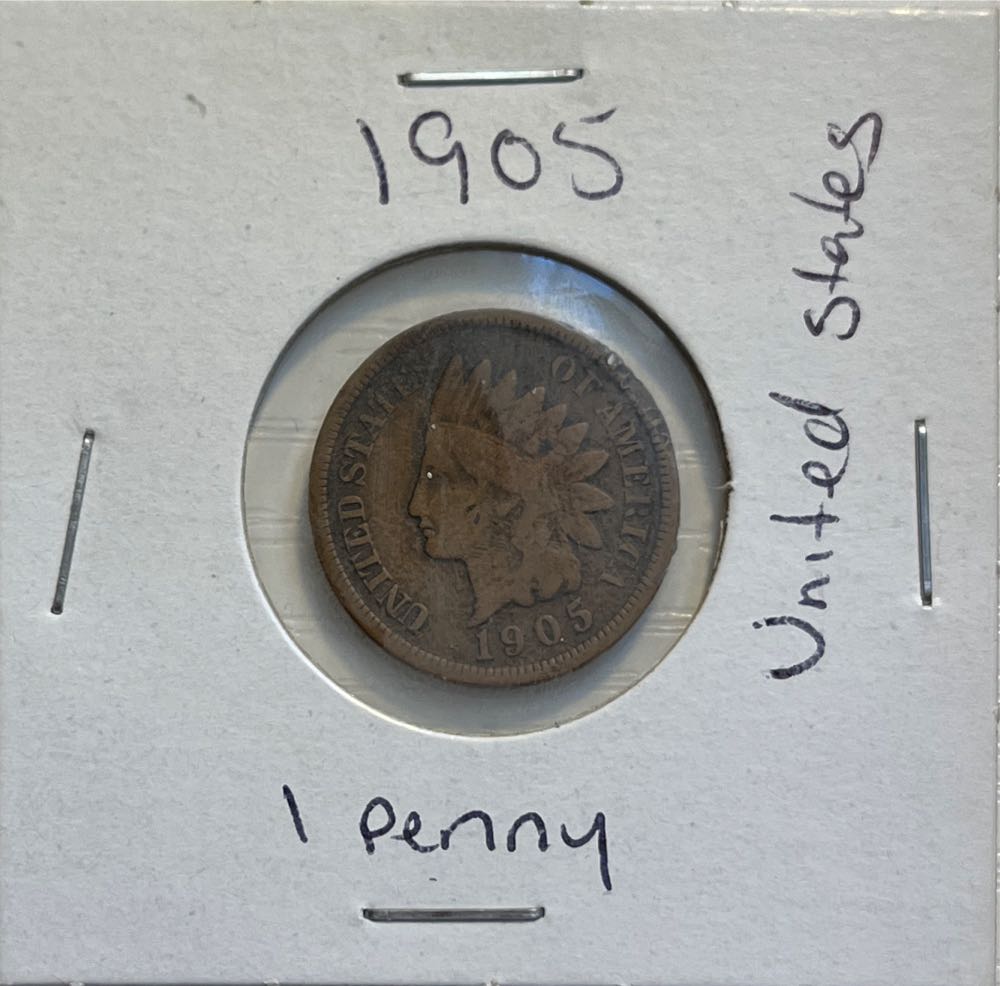 American 1957 1 Cent “Lincoln Wheat Cent” Penny (Mom’s Collection)