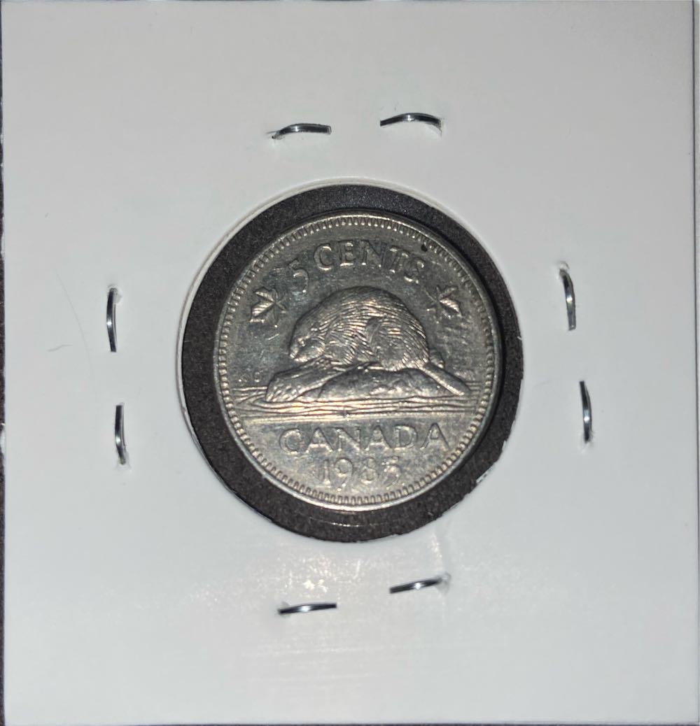 Canadian Nickel 1985  coin collectible - Main Image 2
