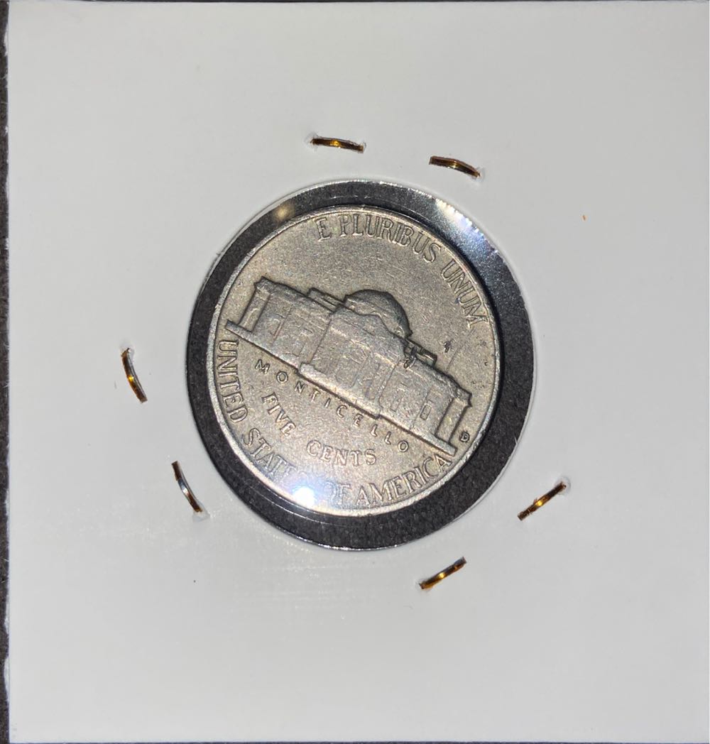 Jefferson Nickel 1959 D  coin collectible - Main Image 2