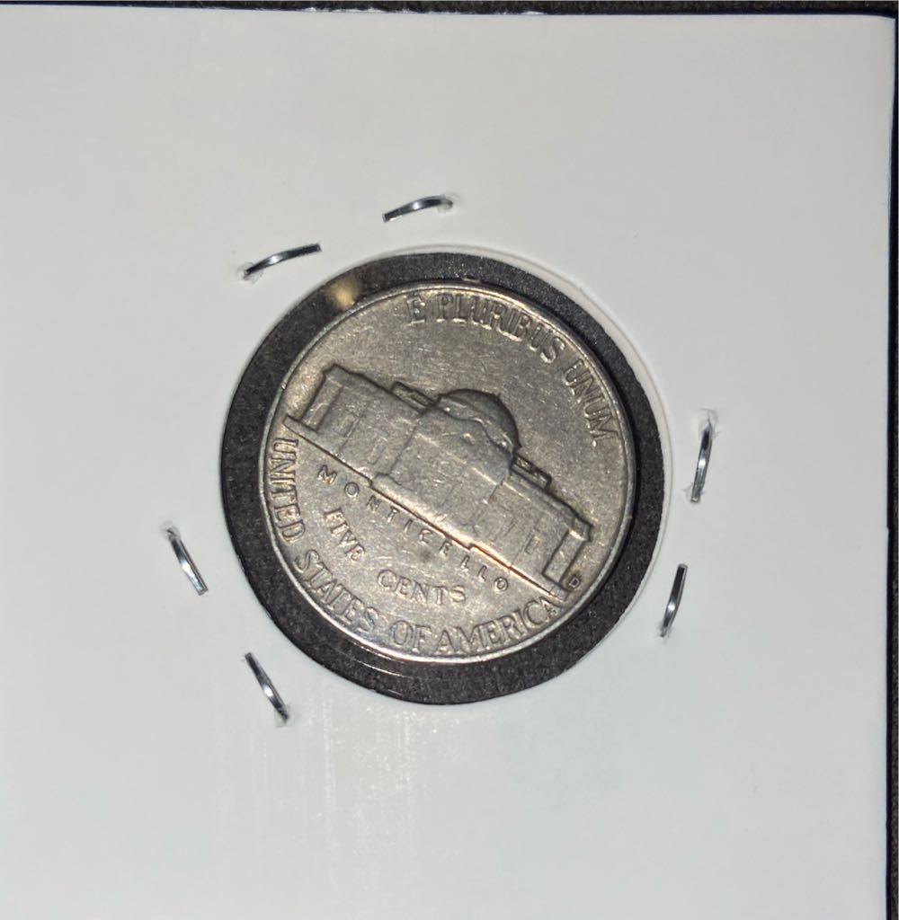 Jefferson Nickel 1955 D  coin collectible - Main Image 2