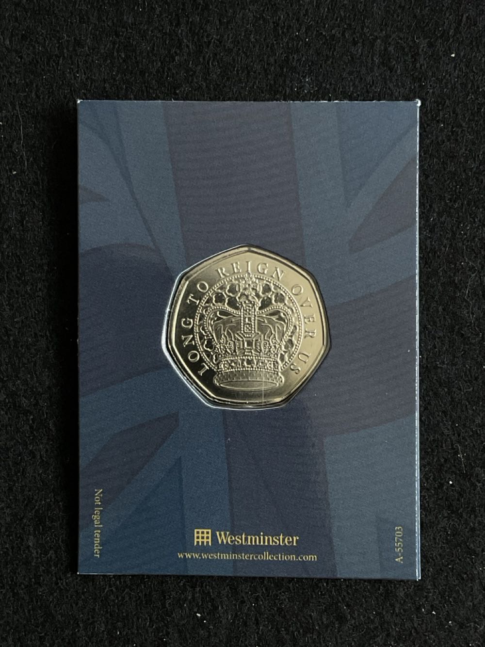 The King Visiting Kenya Medal  coin collectible - Main Image 2