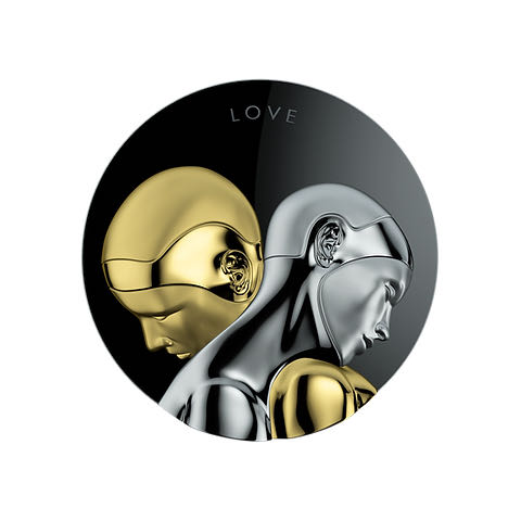 Team GB And Paralympics GB Silver Proof Piedfort Colour Coin