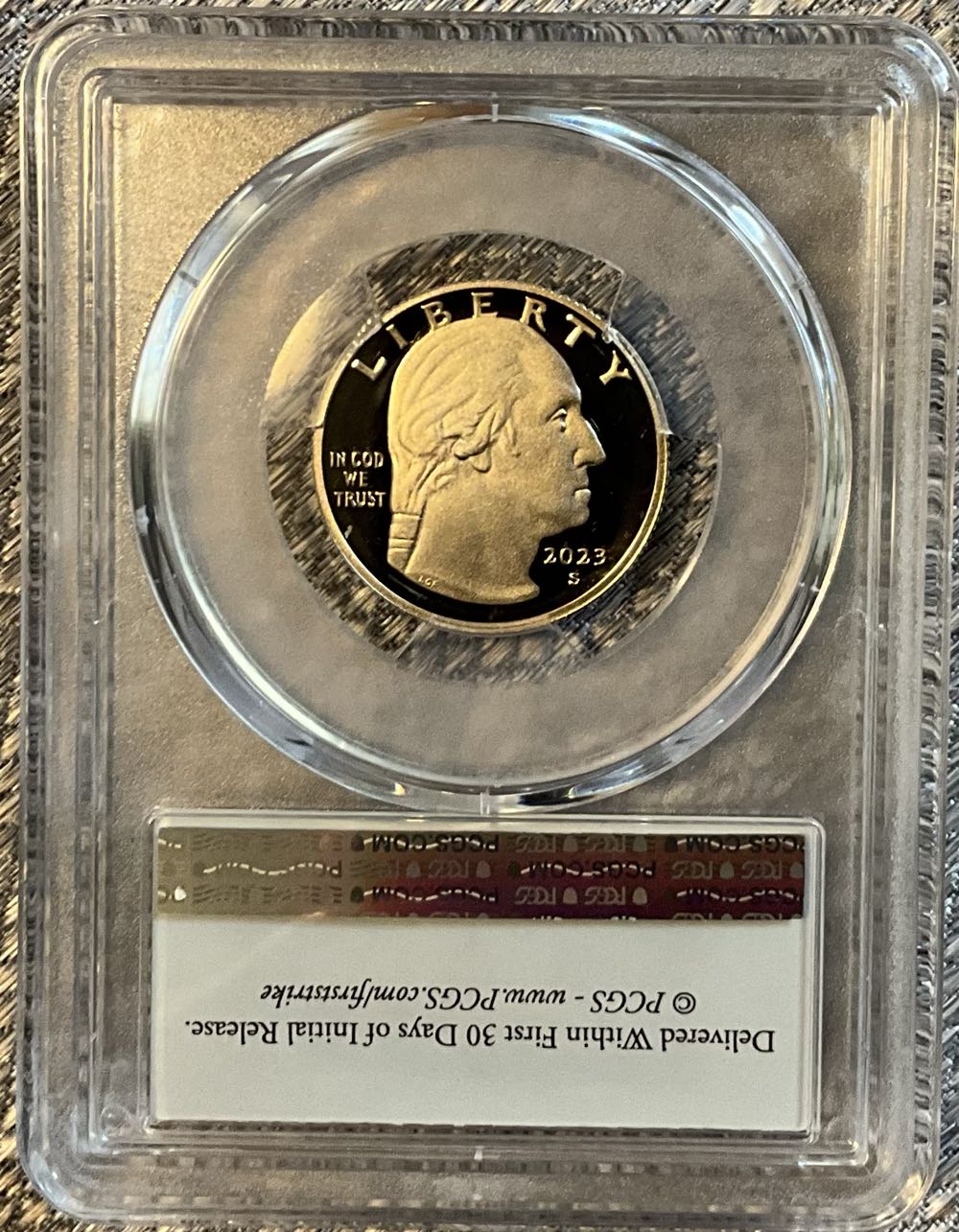 Quarter American Woman  coin collectible - Main Image 2