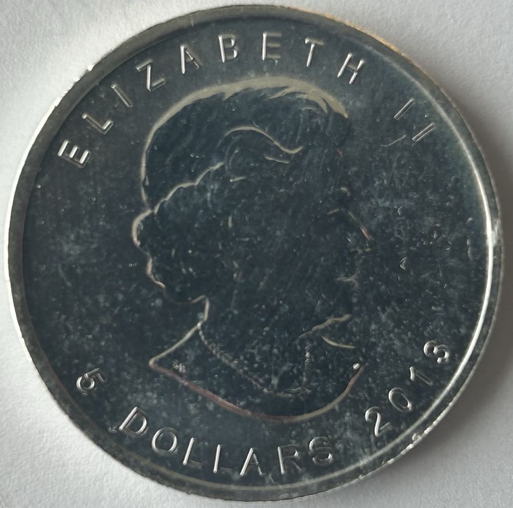 2013 Canadian Maple - 25 Year Edition  coin collectible - Main Image 2