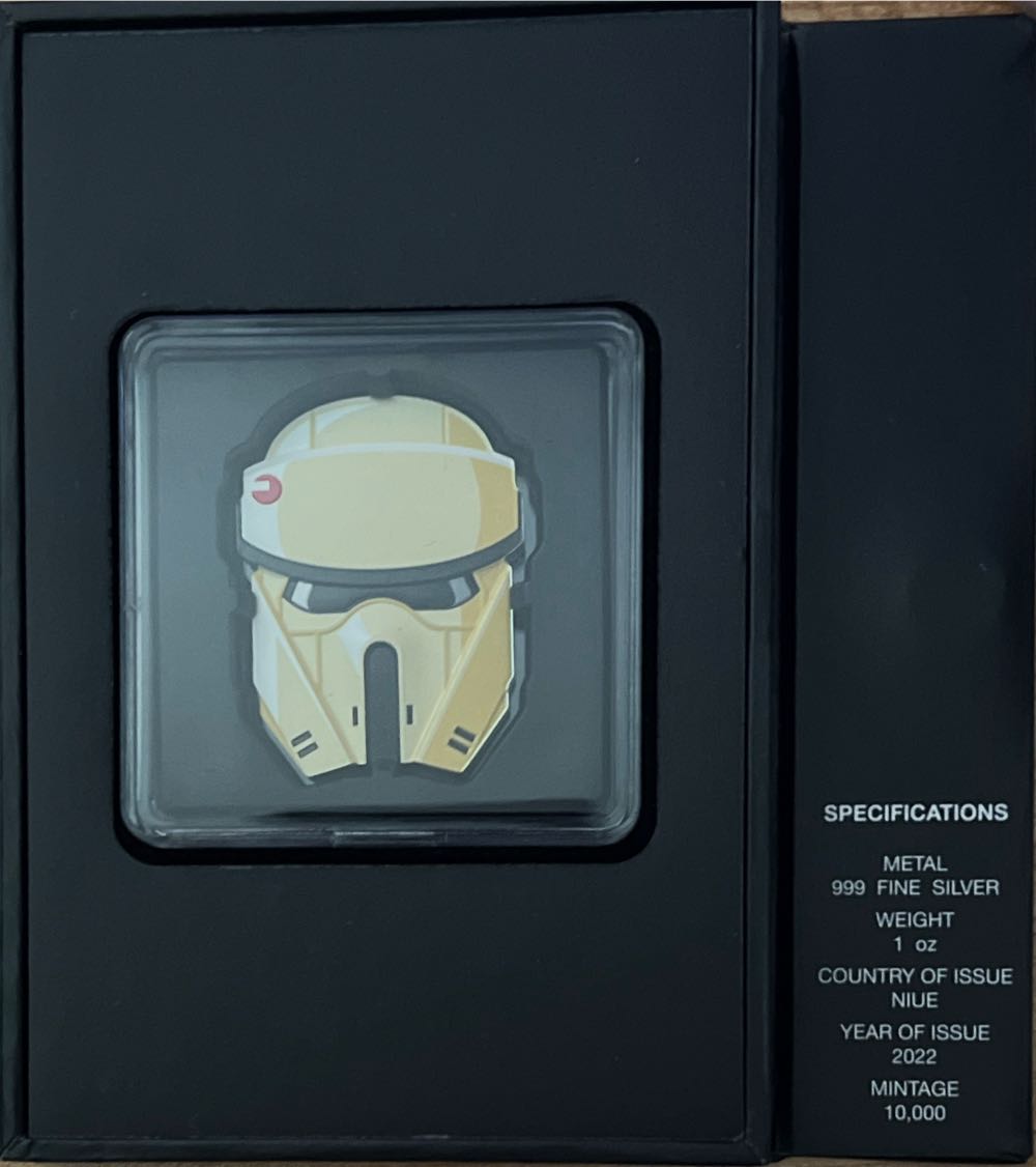 Star Wars Scarif Stormtrooper   coin collectible - Main Image 2