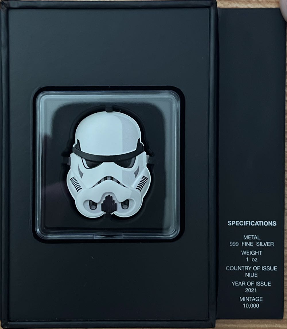 Star Wars Imperial Stormtrooper   coin collectible - Main Image 2