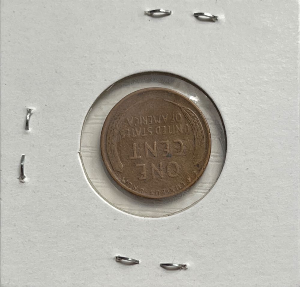 American 1939 1 Cent “Lincoln Wheat Cent” Penny (Mom’s Collection)  coin collectible - Main Image 2