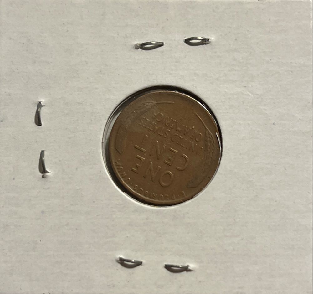 American 1941 1 Cent “Lincoln Wheat Cent” Penny (Mom’s Collection)  coin collectible - Main Image 2