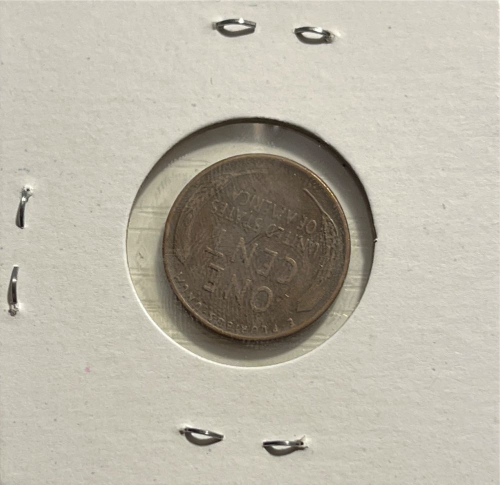 American 1948 1 Cent “Lincoln Wheat Cent” Penny (Mom’s Collection)  coin collectible - Main Image 2