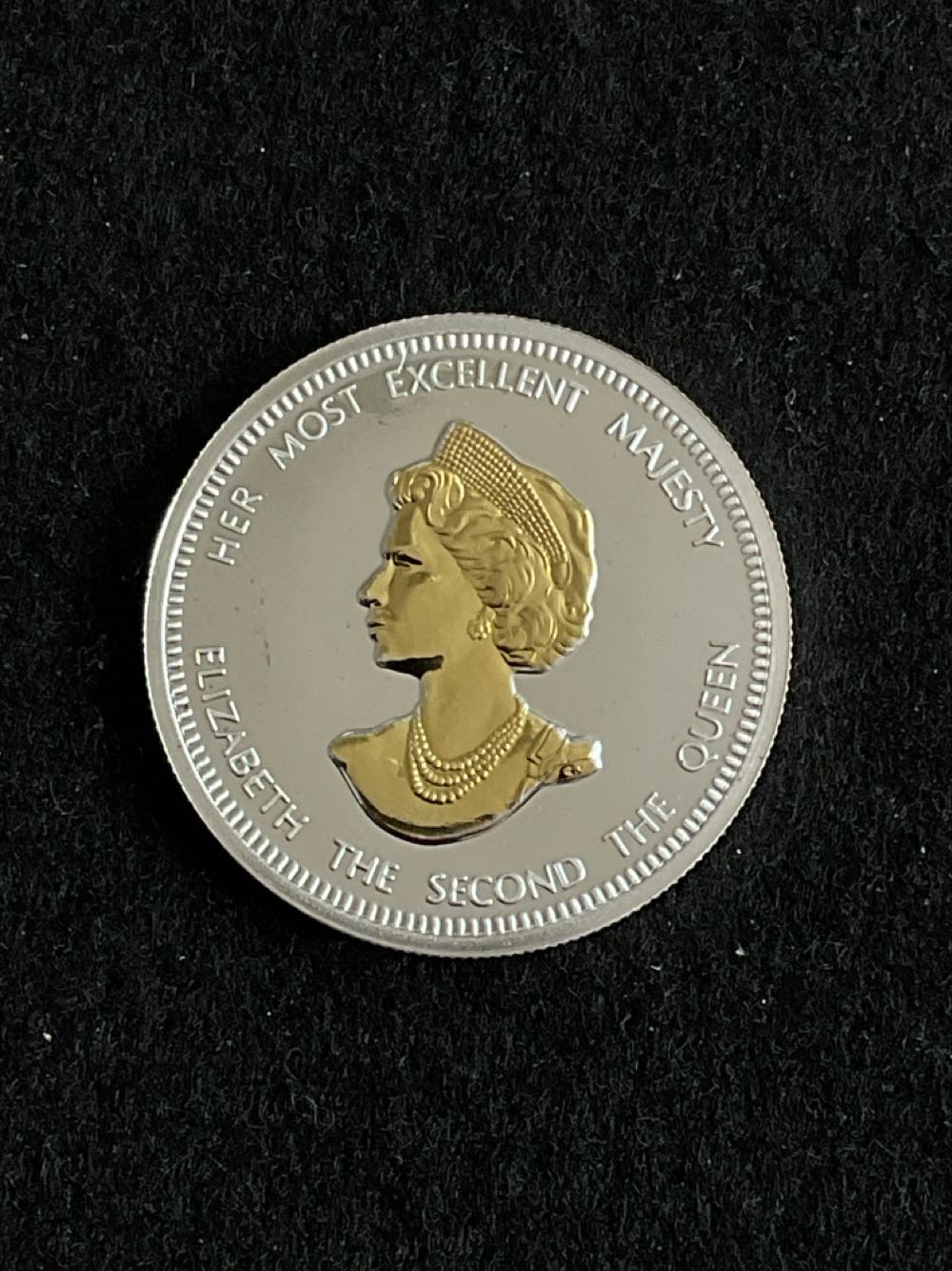 Commemorating The Silver Jubilee Medal  coin collectible - Main Image 2