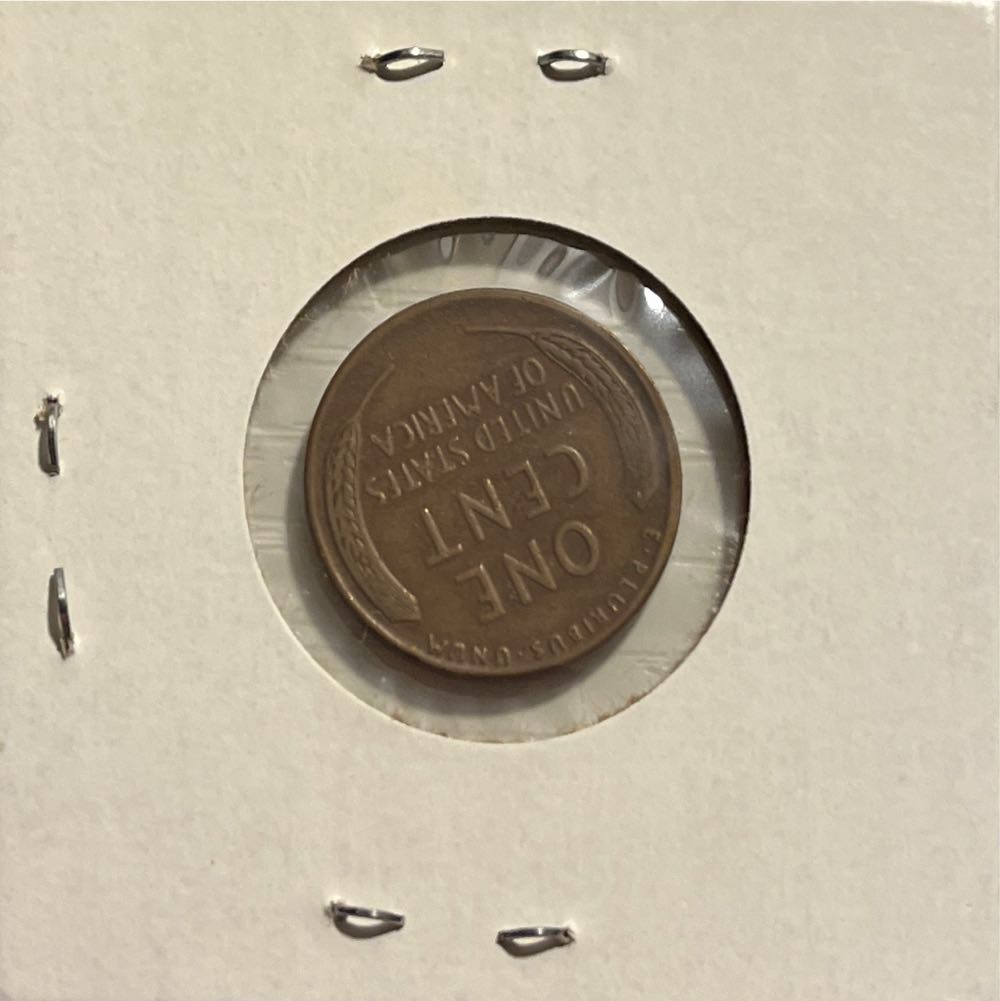 American 1953 1 Cent “Lincoln Wheat Cent” Penny (Mom’s Collection)  coin collectible - Main Image 2