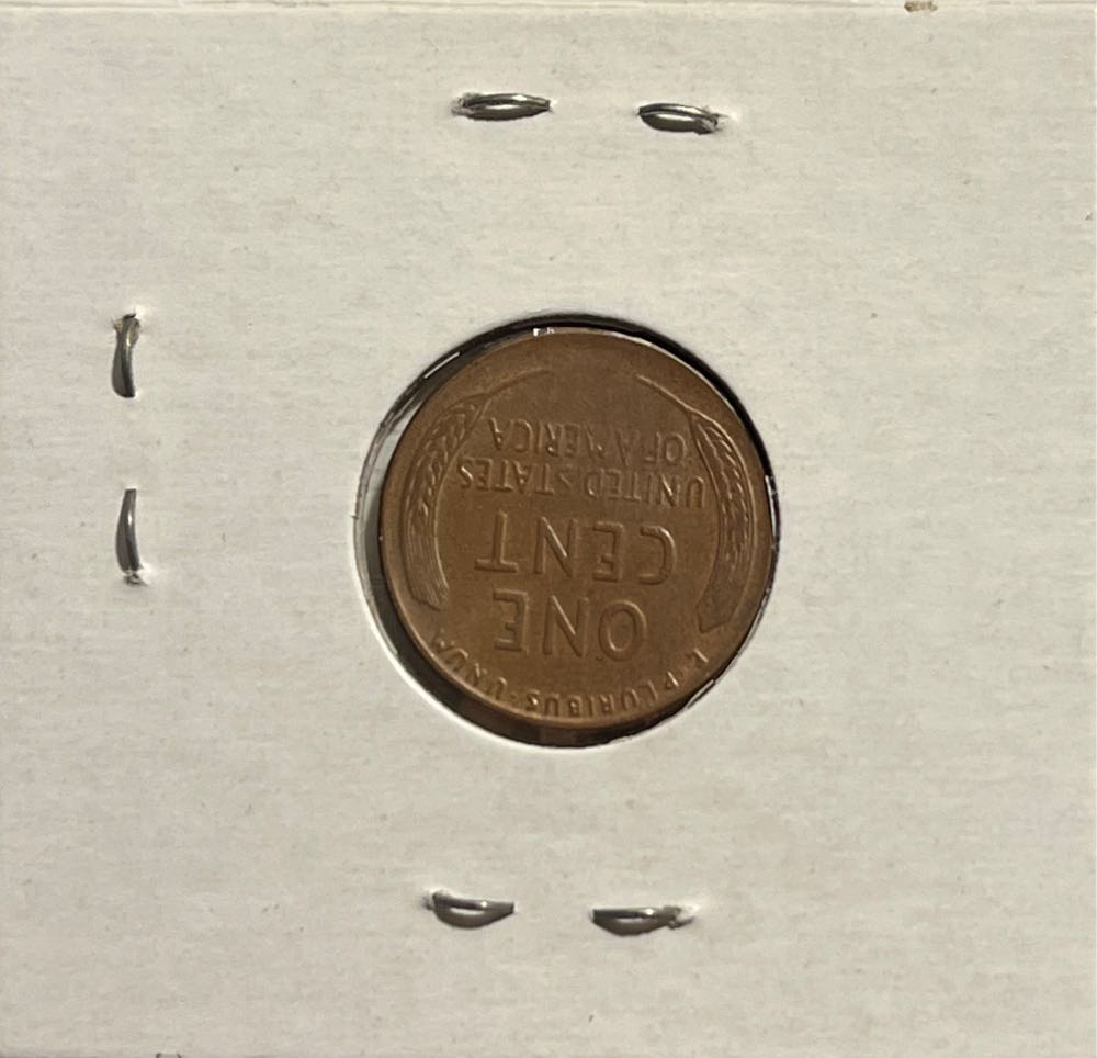 American 1954 1 Cent “Lincoln Wheat Cent” Penny (Mom’s Collection)  coin collectible - Main Image 2