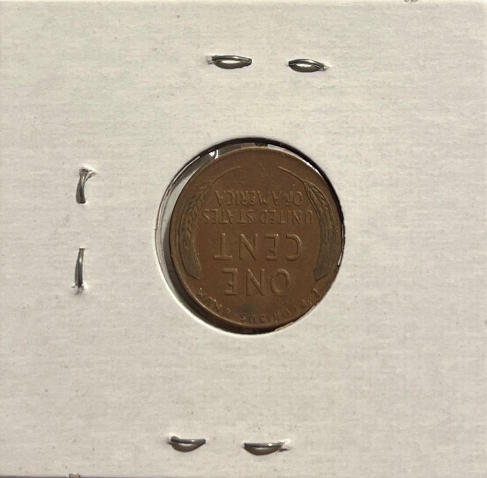 American 1958 1 Cent “Lincoln Wheat Cent” Penny (Mom’s Collection)  coin collectible - Main Image 2