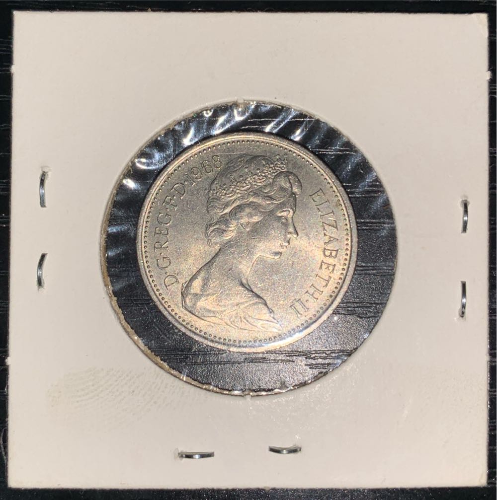 5 New Pence - Elizabeth II (2nd portrait)  coin collectible - Main Image 2