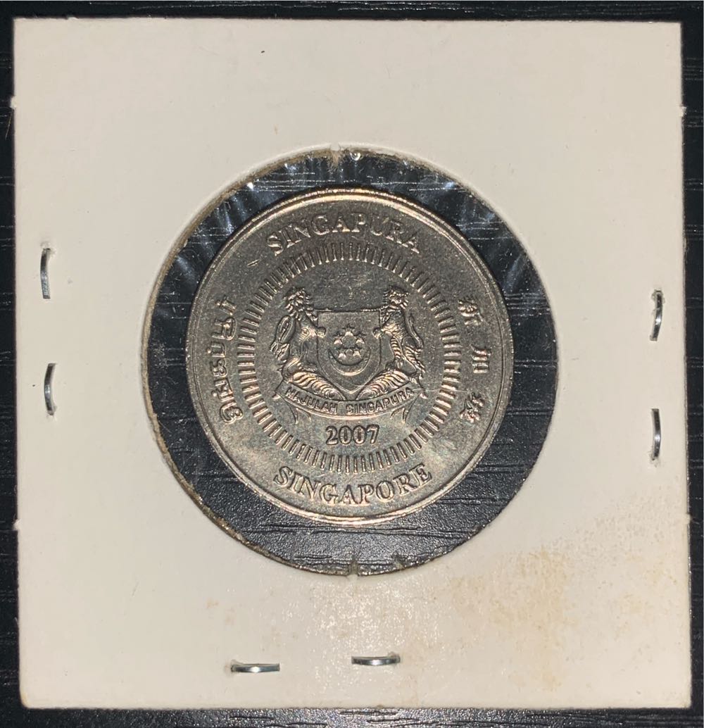 50 Cents (ribbon downwards)  coin collectible - Main Image 2