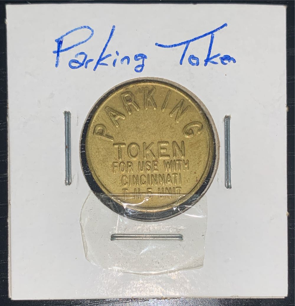 Token - Cincinnati Parking Control (Cincinnati, Ohio)  coin collectible - Main Image 2