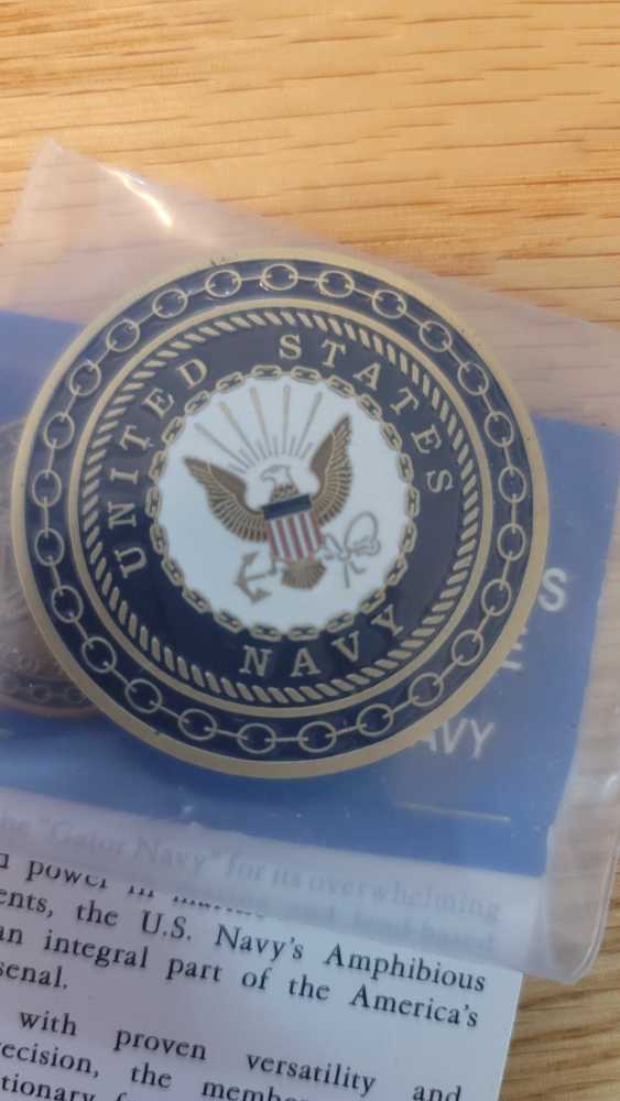 Amphibious Warfare   coin collectible [Barcode 666084601054] - Main Image 2