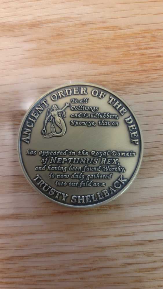 Imperium Neptuni Regis, Trusty Shellback  coin collectible - Main Image 2