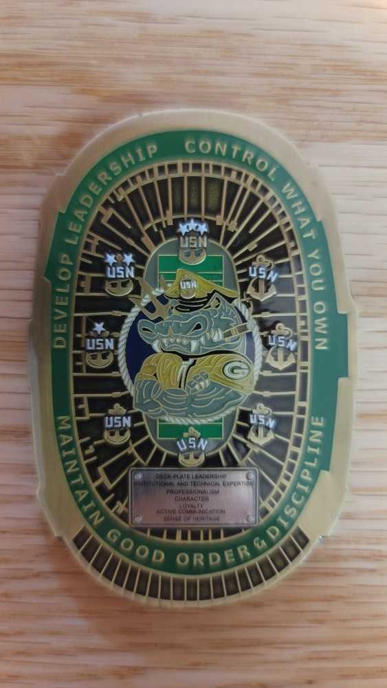 USS GREEN BAY CPO MESS  coin collectible - Main Image 2