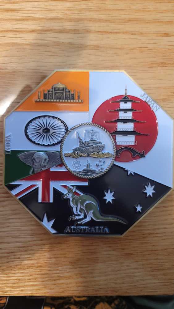 USS FRANK CABLE DEPLOYMENT COIN  coin collectible - Main Image 2