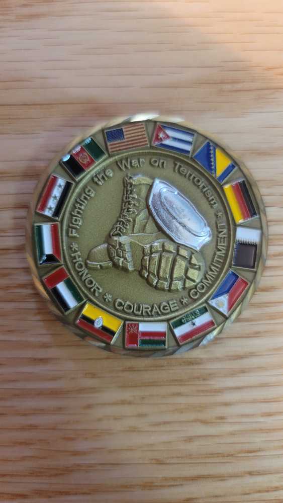 CFAS Individual Augmentee  coin collectible - Main Image 2