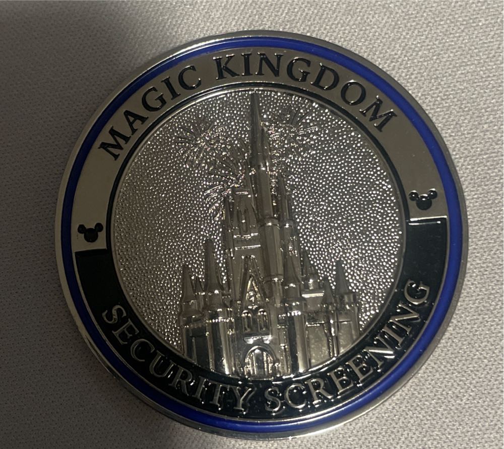 Walt Disney World Security Magic Kingdom   coin collectible - Main Image 2
