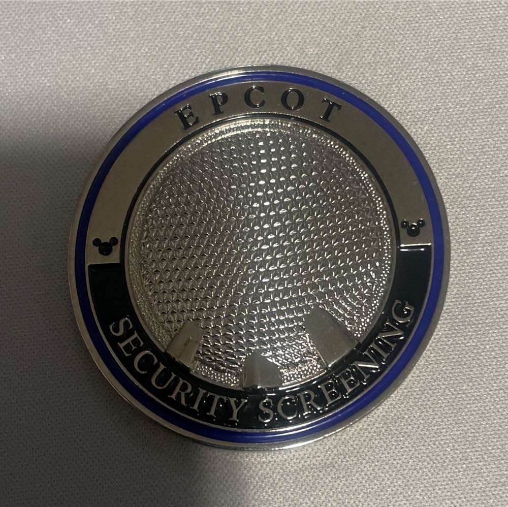 Walt Disney World Security Epcot  coin collectible - Main Image 2