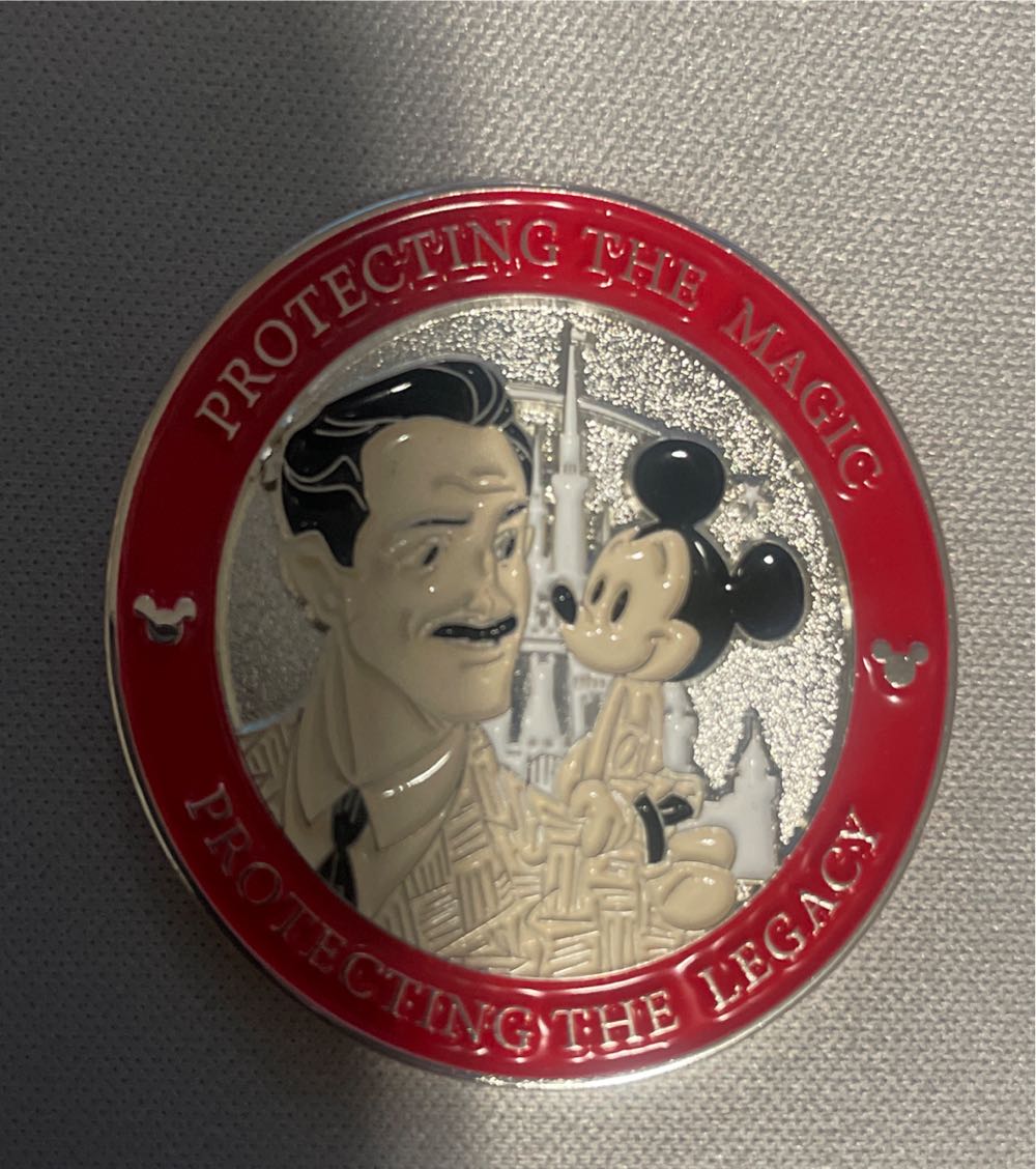 Walt Disney World Security Walt And Mickey Protecting The Magic  coin collectible - Main Image 2