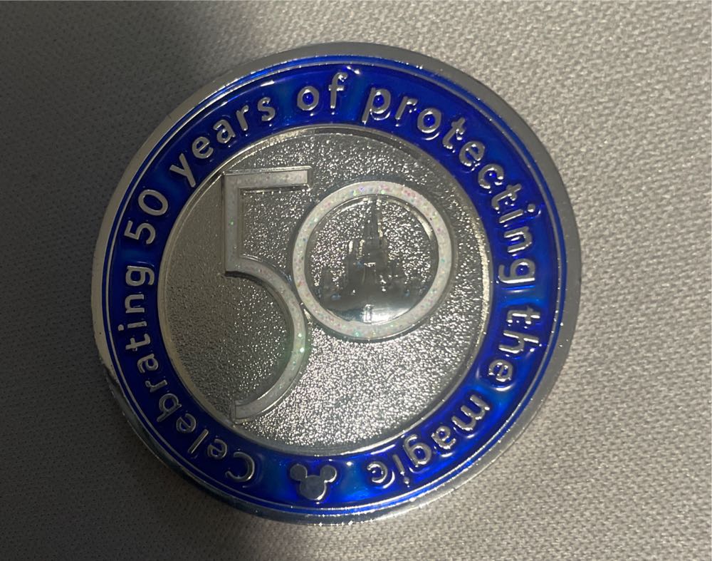 Walt Disney World Security 50 Years Of Protecting  coin collectible - Main Image 2