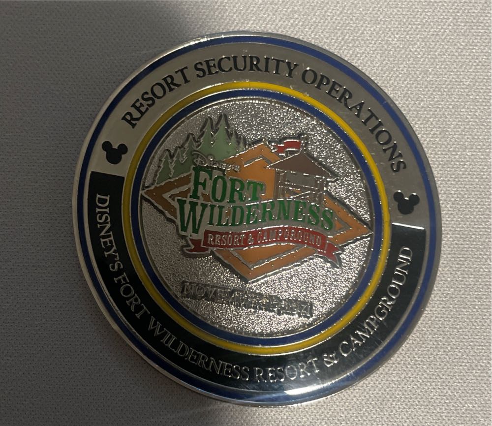 Walt Disney World Security Fort Wilderness  coin collectible - Main Image 2