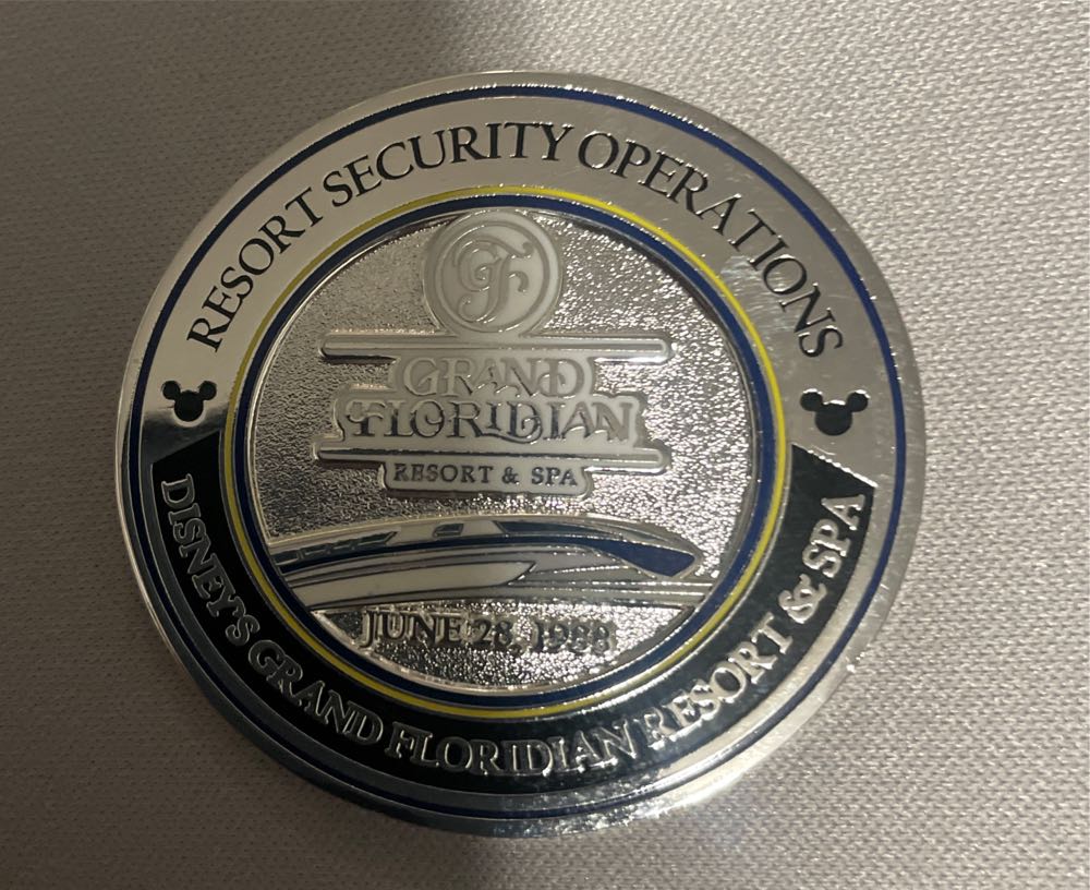 Walt Disney World Security Grand Floridian  coin collectible - Main Image 2