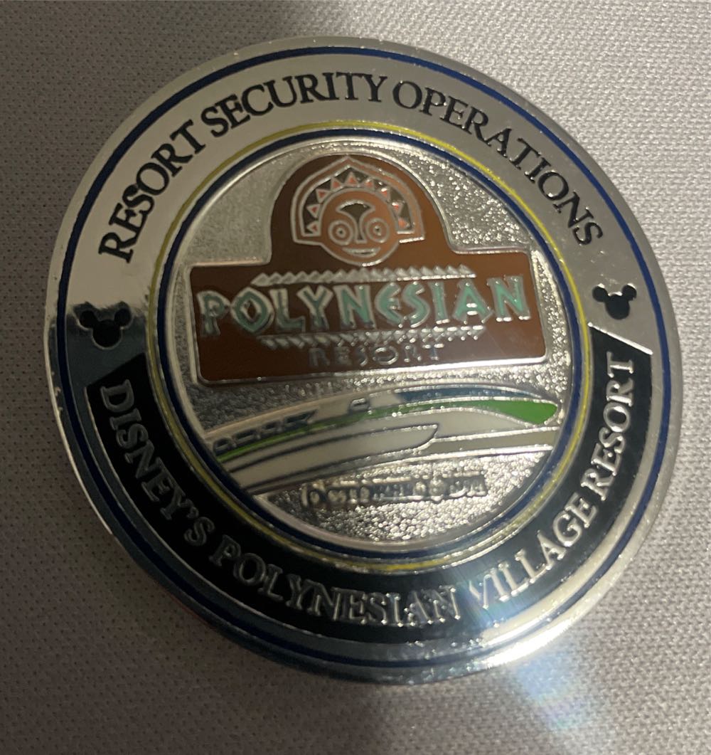 Walt Disney World Security Polynesian  coin collectible - Main Image 2
