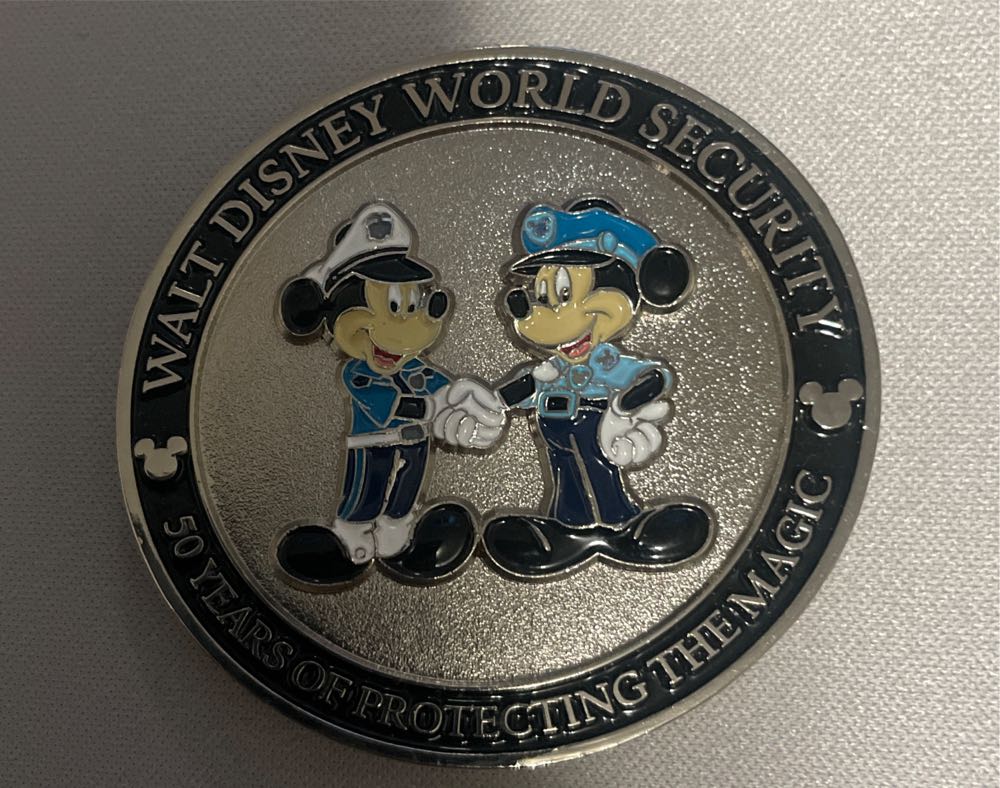 Walt Disney World Security 50 Years Mickey 2021  coin collectible - Main Image 2