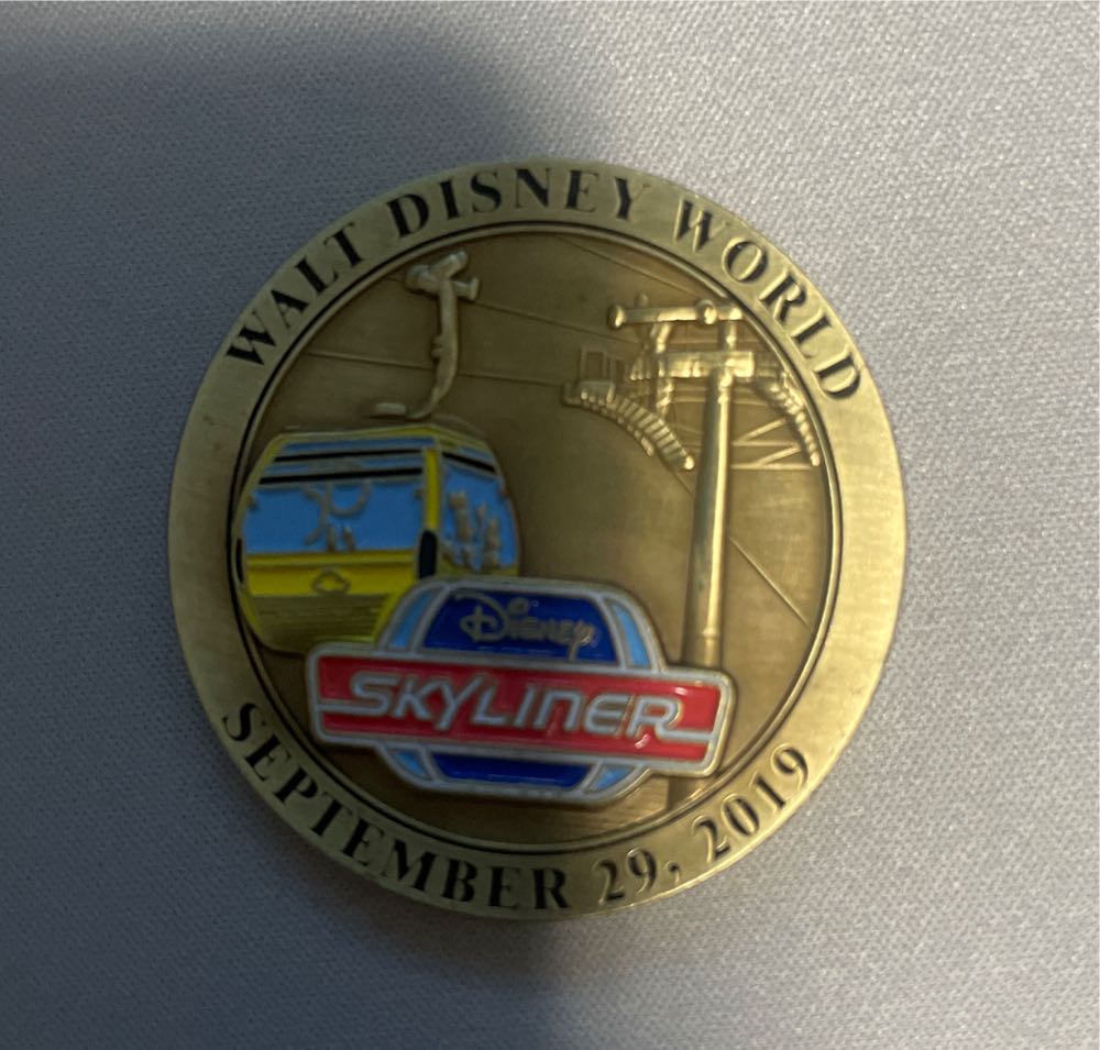 Walt Disney World Security Skyliner 2019  coin collectible - Main Image 2