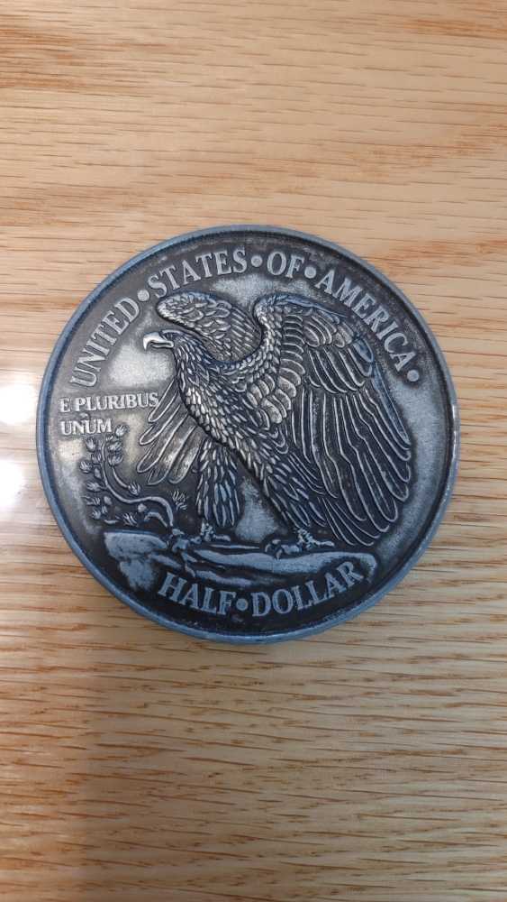 1916 Walking Liberty Half 2oz Replica  coin collectible - Main Image 2