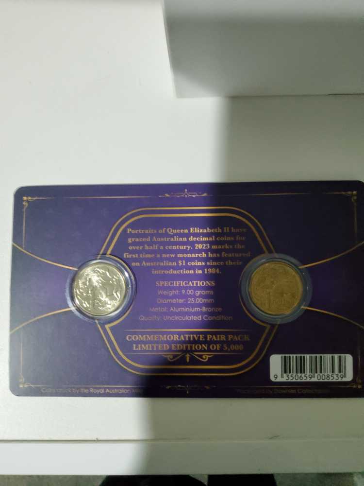 First $1  coin collectible [Barcode 9350659008539] - Main Image 2