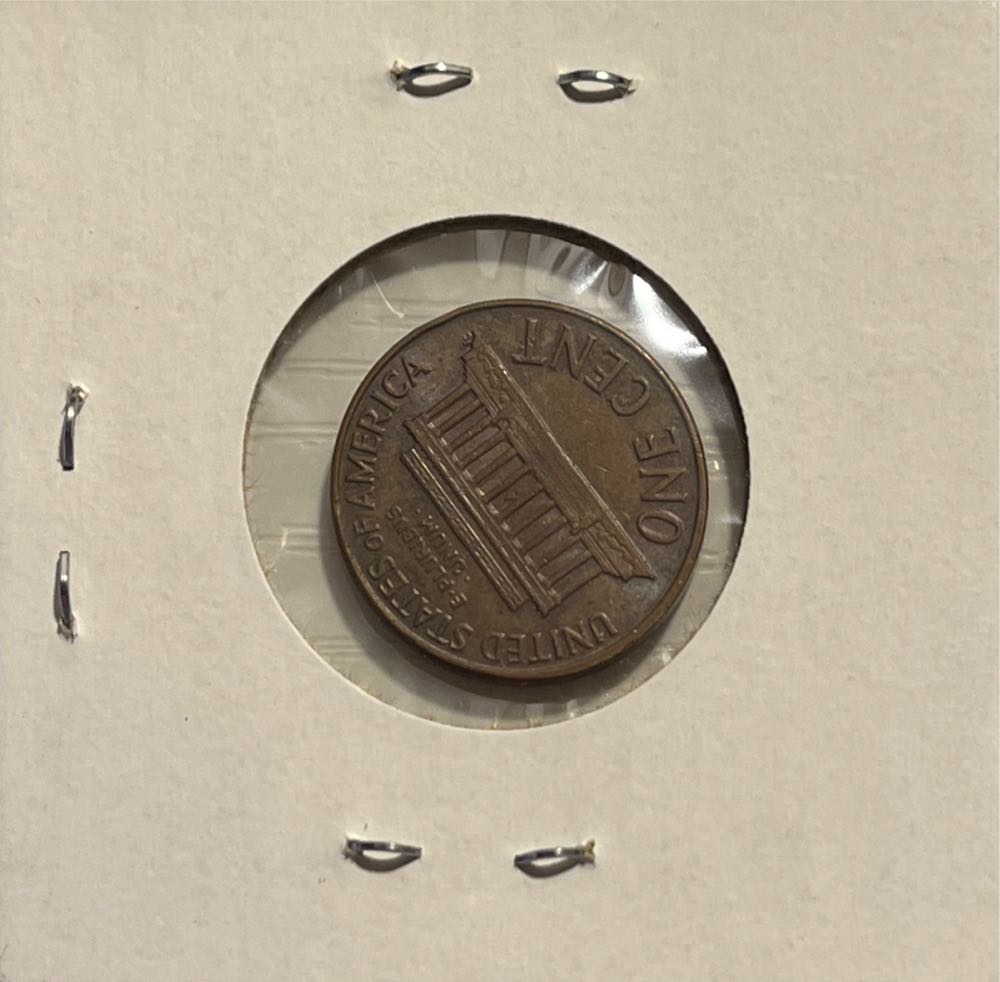 American 1963 1 Cent “Lincoln Memorial Cent” Penny (Mom’s Collection)  coin collectible - Main Image 2