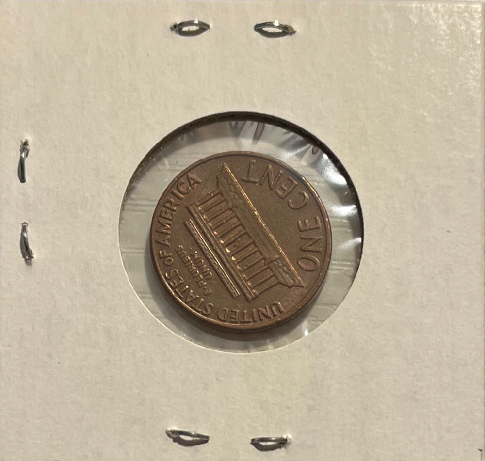 American 1969 1 Cent “Lincoln Memorial Cent” Penny (Mom’s Collection)  coin collectible - Main Image 2