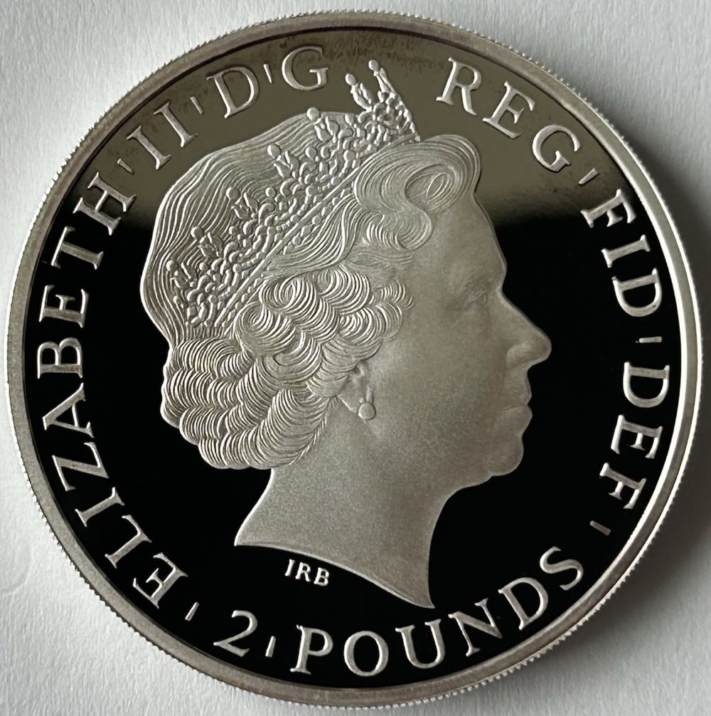 2014 Britannia - 5oz Proof  coin collectible - Main Image 2