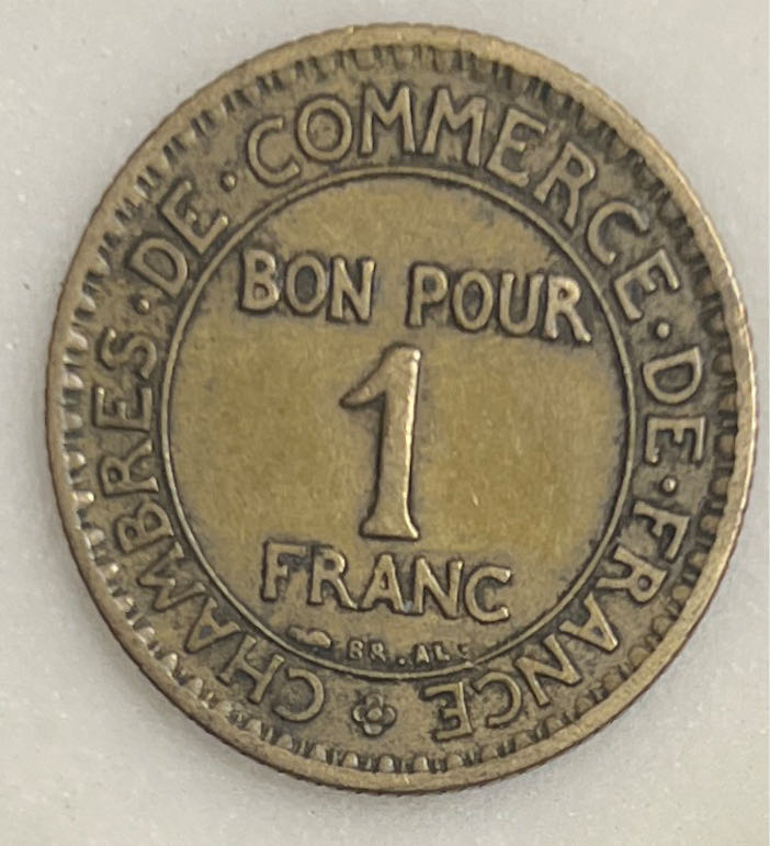 France 1 Franc  coin collectible - Main Image 2