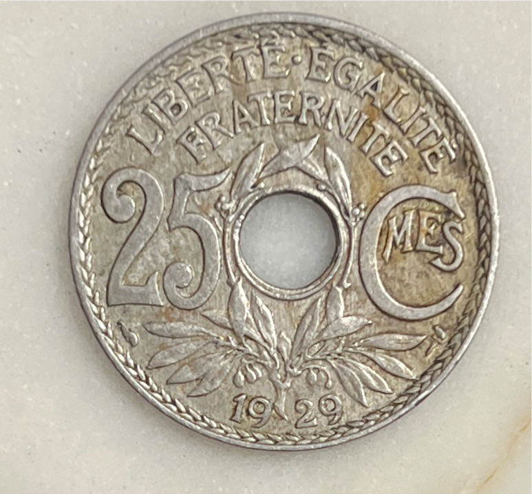 France 25 Centimes  coin collectible - Main Image 2