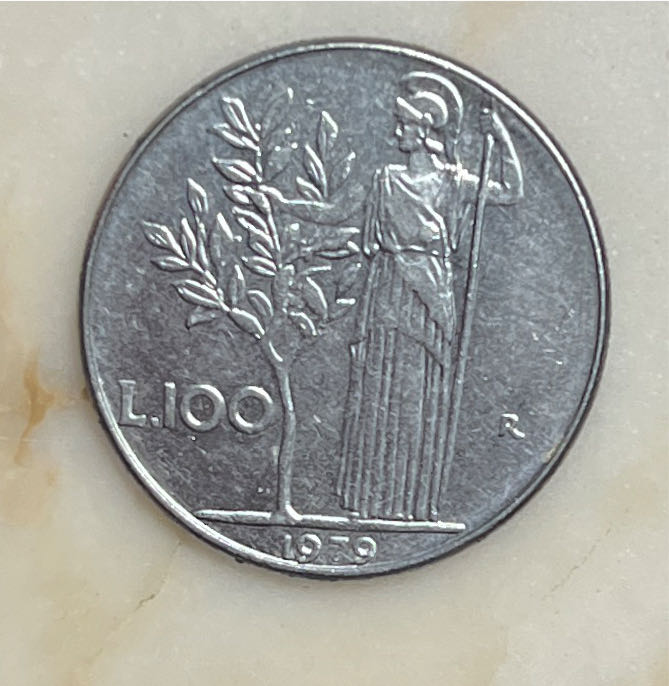italia 100 lire  coin collectible - Main Image 2