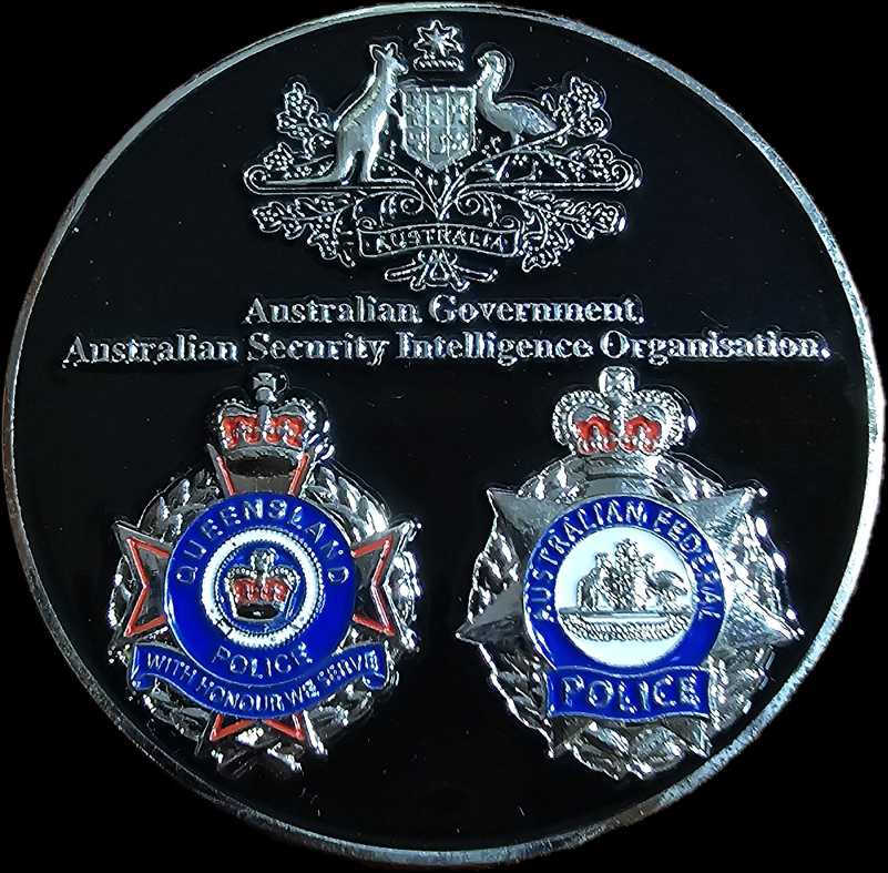 098 2023 Queenslan Tri-Agency Security Intelligence Group  coin collectible - Main Image 2