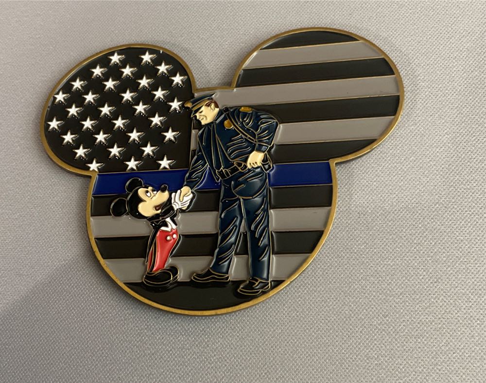 Walt Disney World Police Officer  coin collectible - Main Image 2