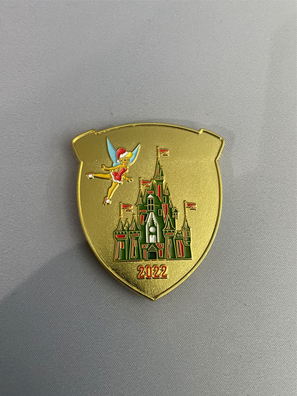 Walt Disney World Tinkerbell Christmas 2022  coin collectible - Main Image 2