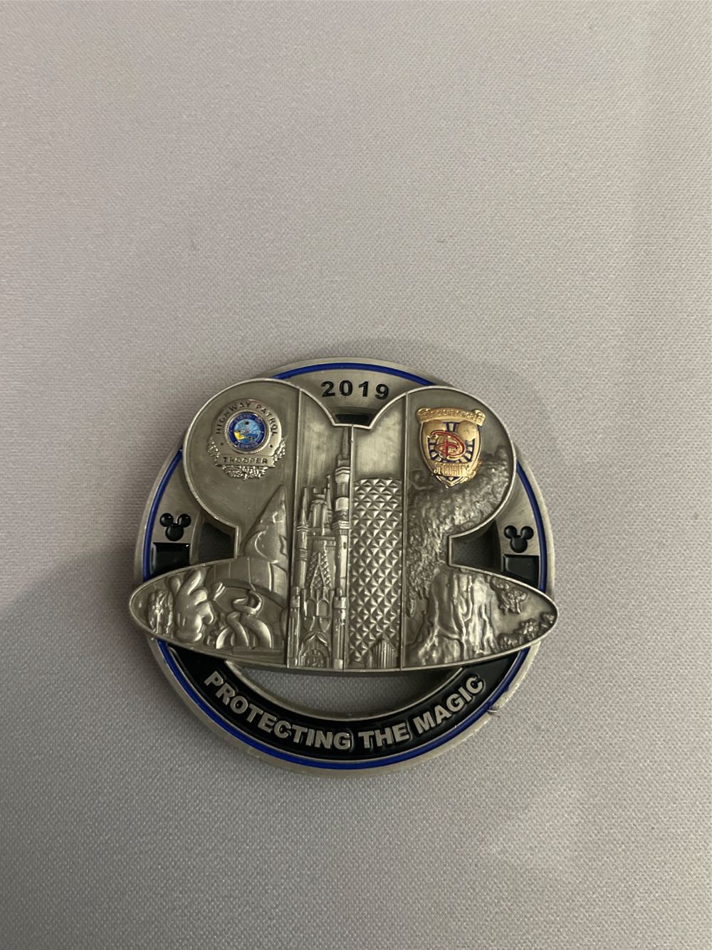 Florida Highway Patrol Walt Disney World 2019  coin collectible - Main Image 2